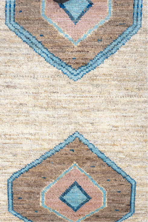Vintage Oushak Runner Rug (3' x 12')